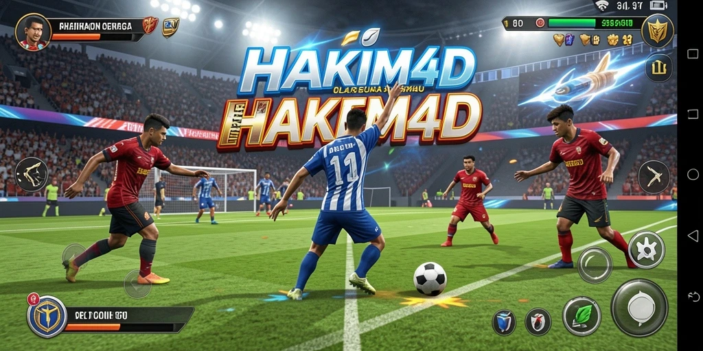 Tampilan gameplay HAKIM4D yang seru dan penuh aksi.