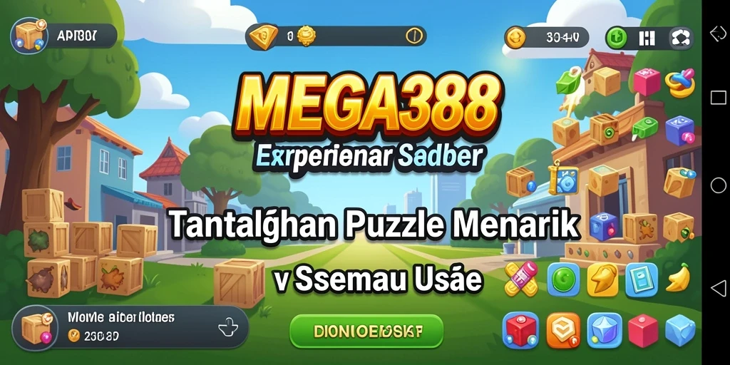 Tampilan gameplay MEGA388 yang seru dan menantang.