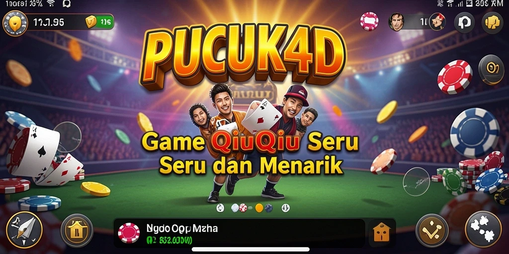 Tampilan gameplay QiuQiu yang seru dan menantang di PUCUK4D.